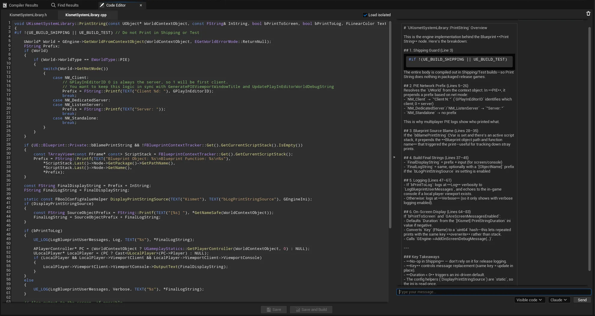 Integrating Claude and ChatGPT Into an Unreal Engine Plugin