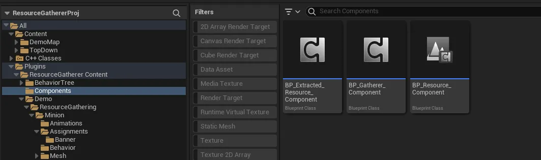 Resource Gathering AI in Unreal: How the Gather Loop Is Structured