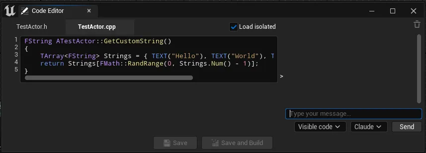 Building Slate UI and Project Settings for an Unreal Plugin
