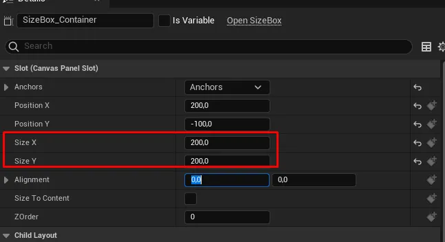 Adjusting the size of the Radial Skill Check gauge widget